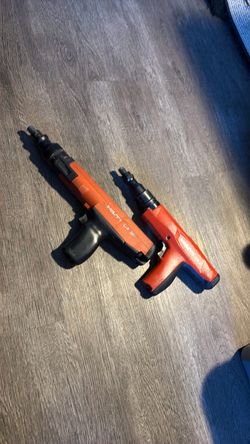 Hilti DX 36 Powder-Actuated Nail Gun  hilti DX3 – Lot of 2