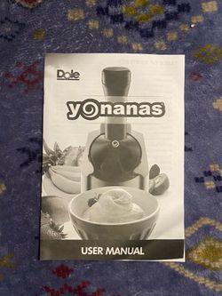 Yonanas Frozen Fruit Dessert Maker