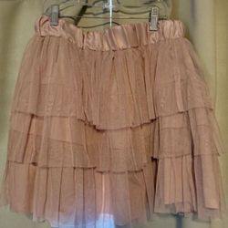 Skirt With Tulle Layers