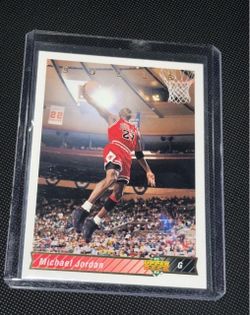 Michael Jordan 1992-93 Upper Deck Basketball Card