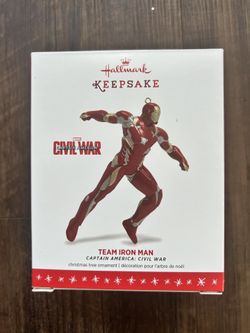 Hallmark Keepsake Team Iron Man Ornament