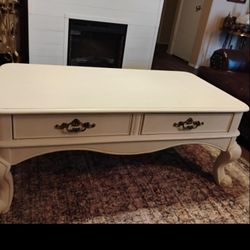 White Coffee Table 