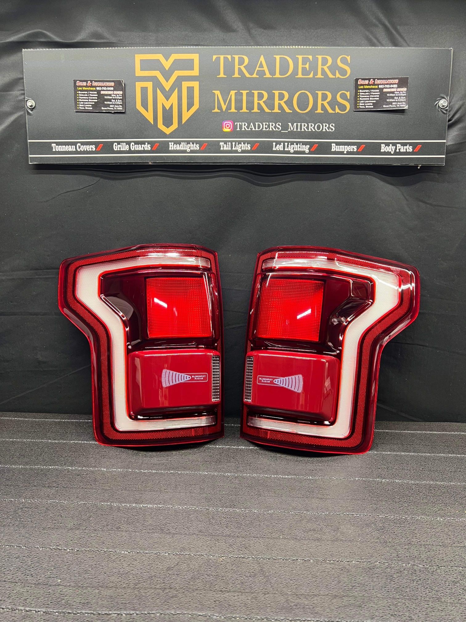 2015 - 2020 Ford Raptor Blind Spot Taillights NEW