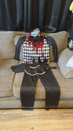 A Joker Scary Costume Comes With Shirt Pants And A Mask