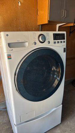 electric LG Front Load Washing Machine White electric