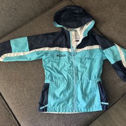 Girls Columbia Windbreaker Jacket 