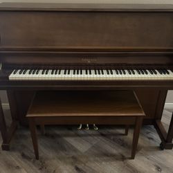 Sohmer & Co 45-S Professional Upright Piano
