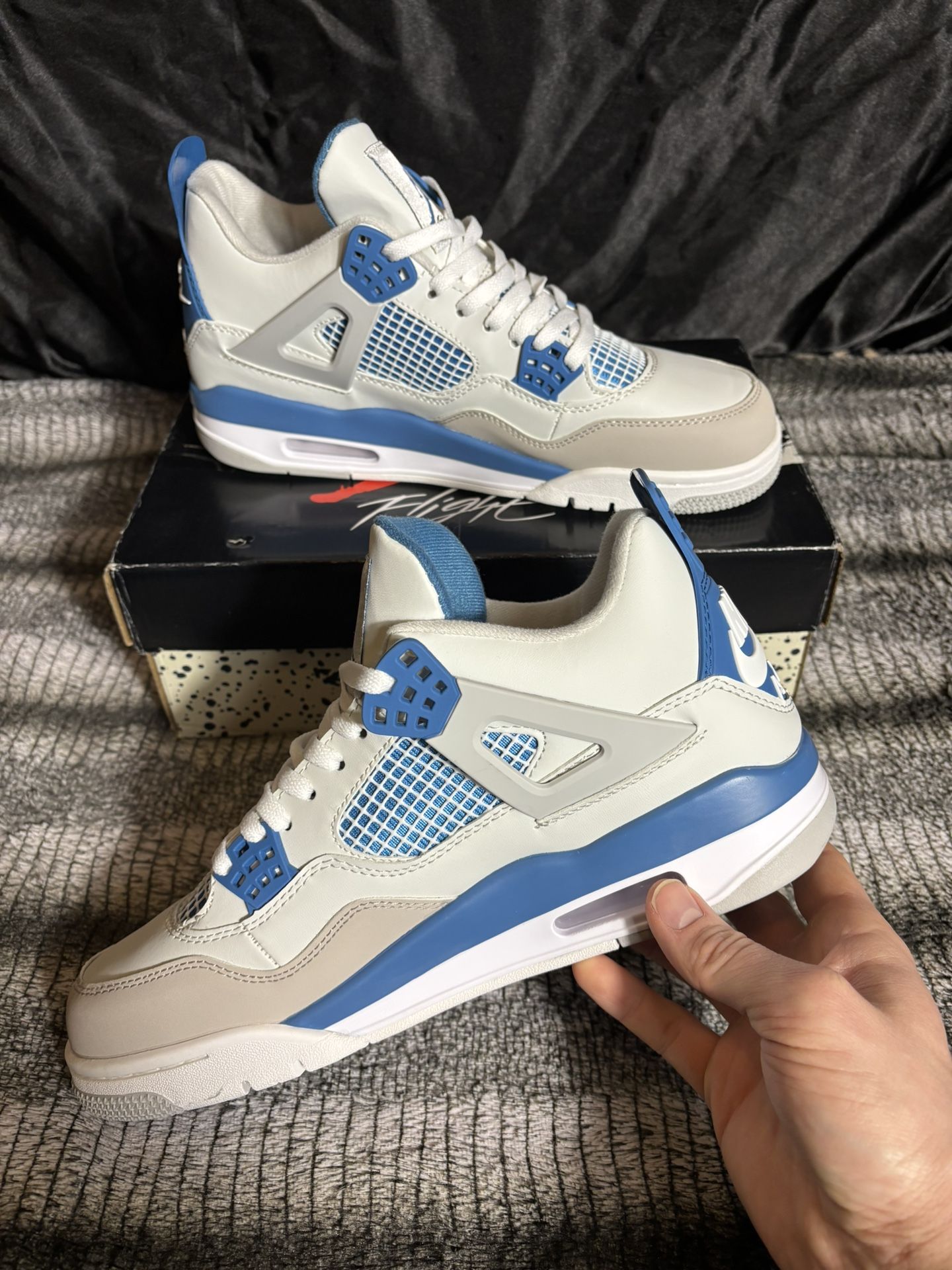 Military Blue Jordan 4 Size 11 Men’s Sneakers