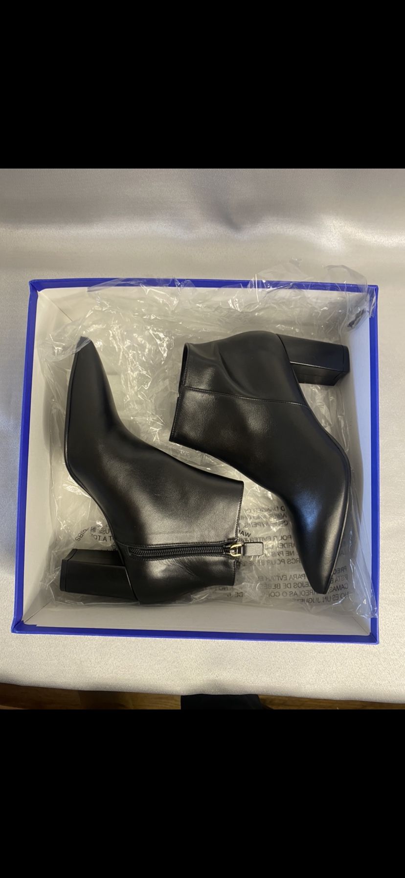 Stuart Weitzman Linsi Zip Bootie