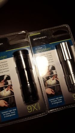 Emerson 9X led flashlight
