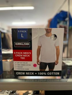 Men’s crew neck tee 6-pack
