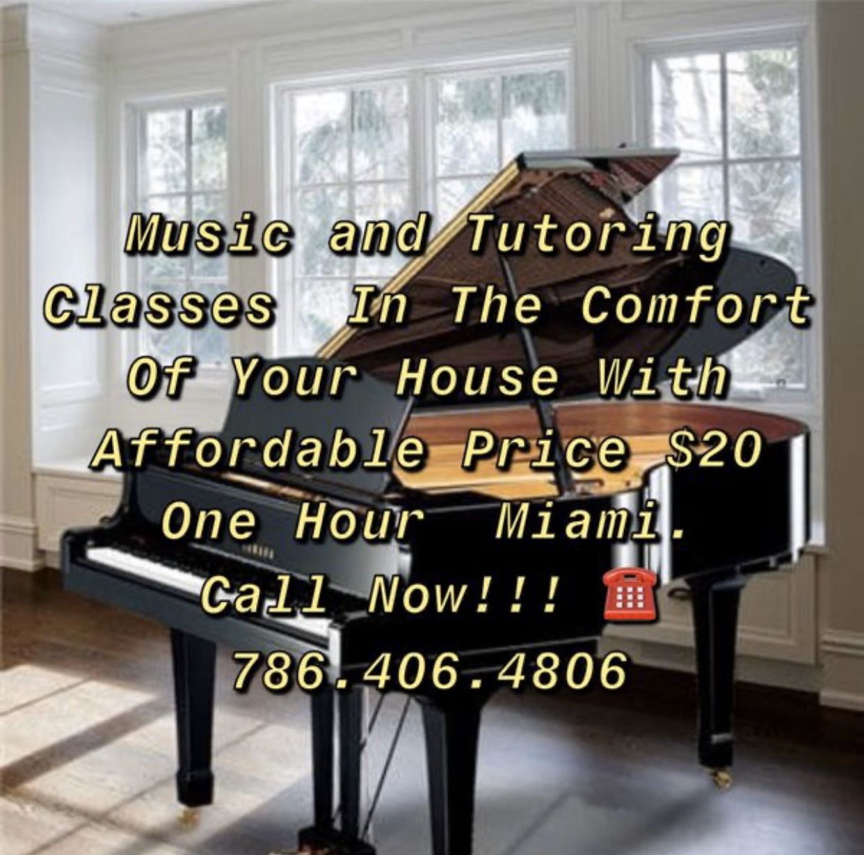 MUSIC AND TUTORING CLASSES