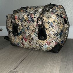Woven Newspaper Purse