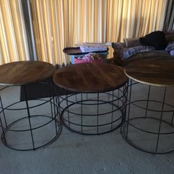Tables. Coffee Table and 2 End Tables