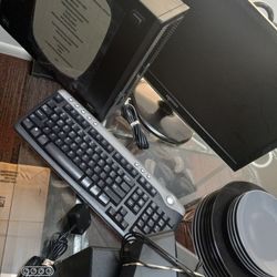 Computer And Computer Desk