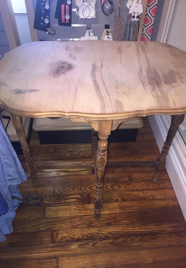 Antique Wood Table Great Shape