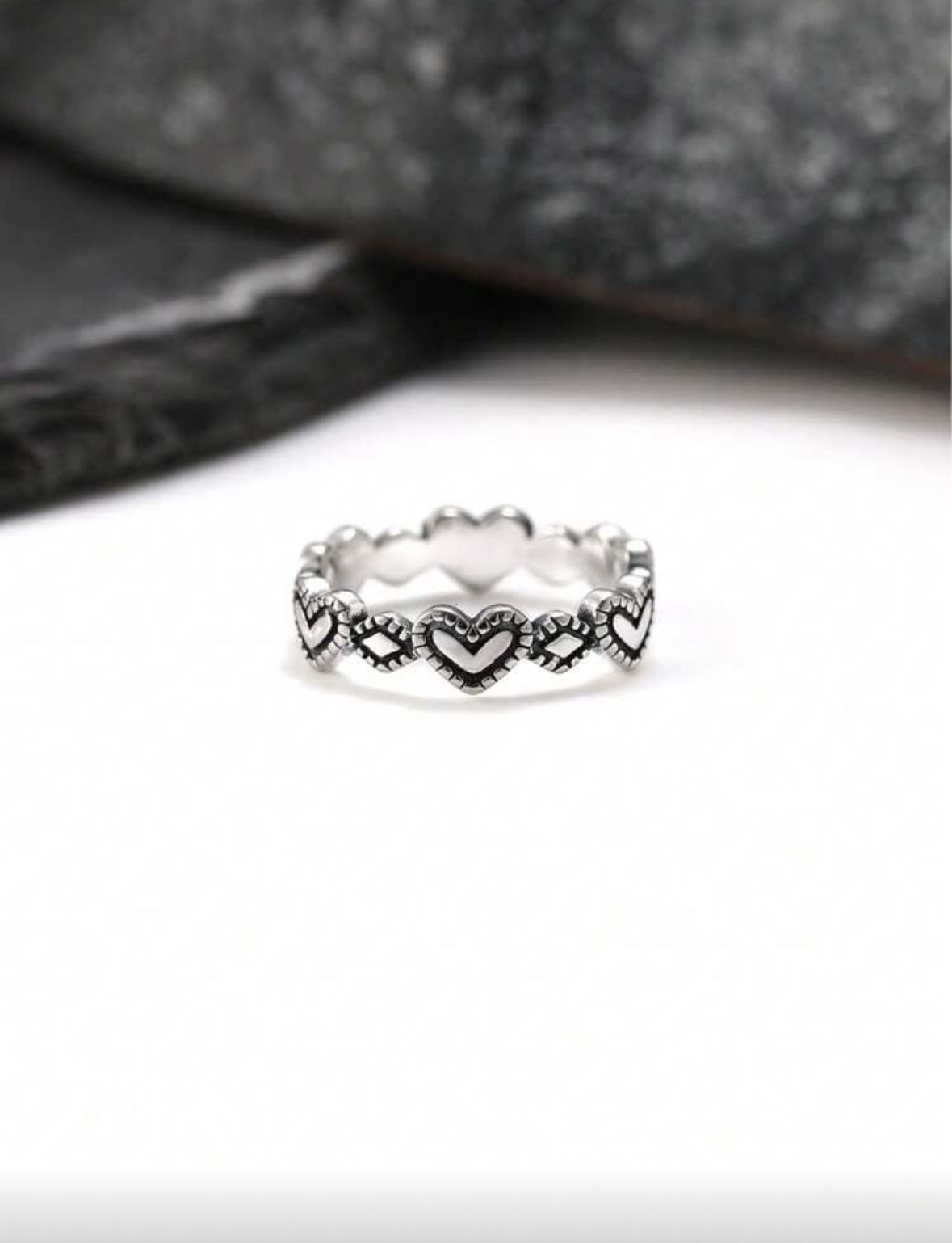 New Sterling Silver Ring S 925 Size #7