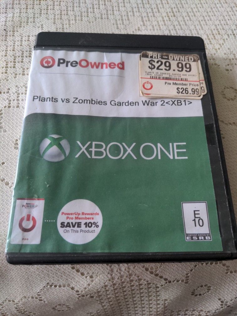 Xbox One Planets Versus Zombies GW2 Used Game.