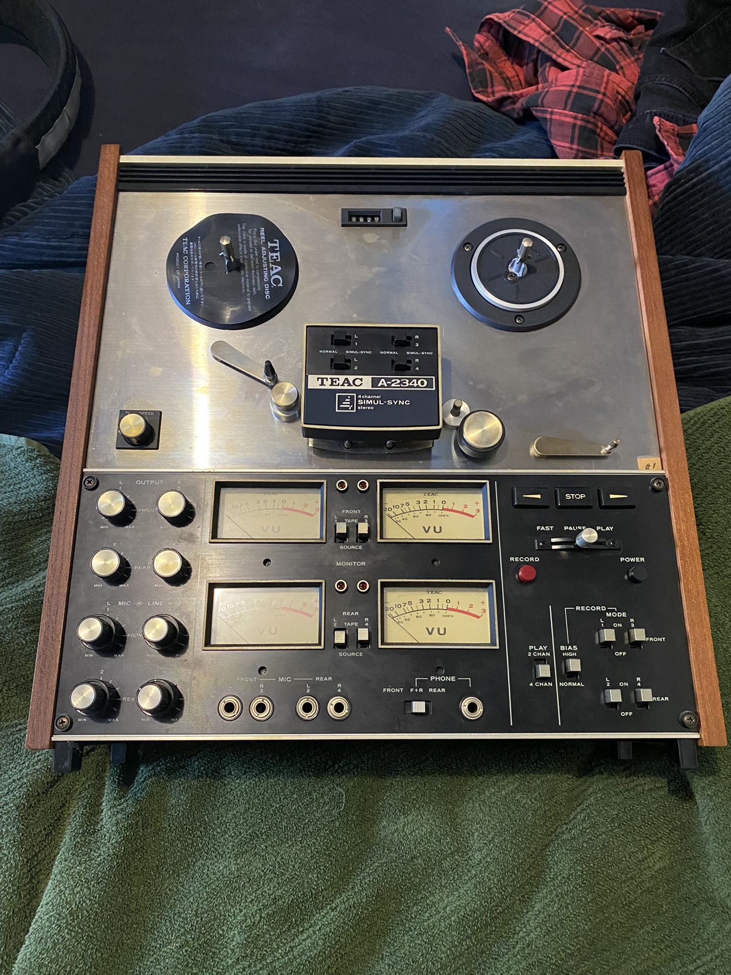 Taec Real To Real A-2340 4 Channel