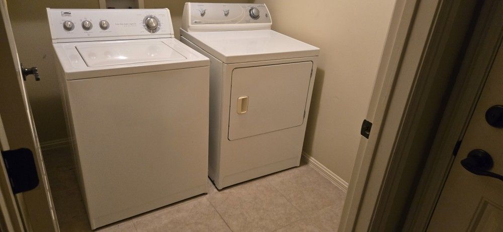 Washer and Dryer