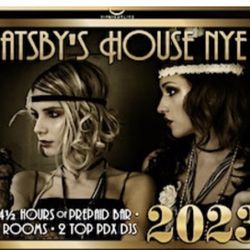 Portland Hilton Great Gatsby  New Year’s Eve Party Package