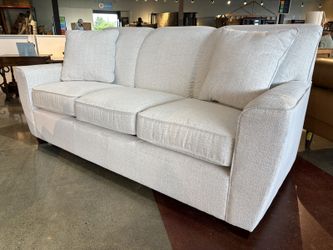 NEW! LA-Z-BOY Piper Three Seater w/ Accent Pillows – Oyster