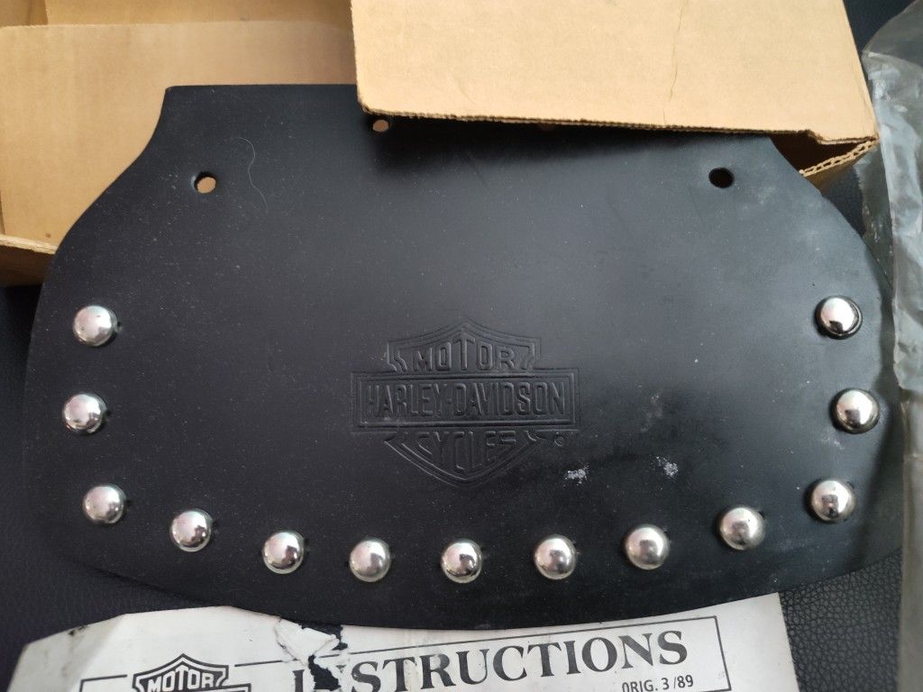 1989 Harley-Davidson Mud Flap Kit With Tools And Hardware