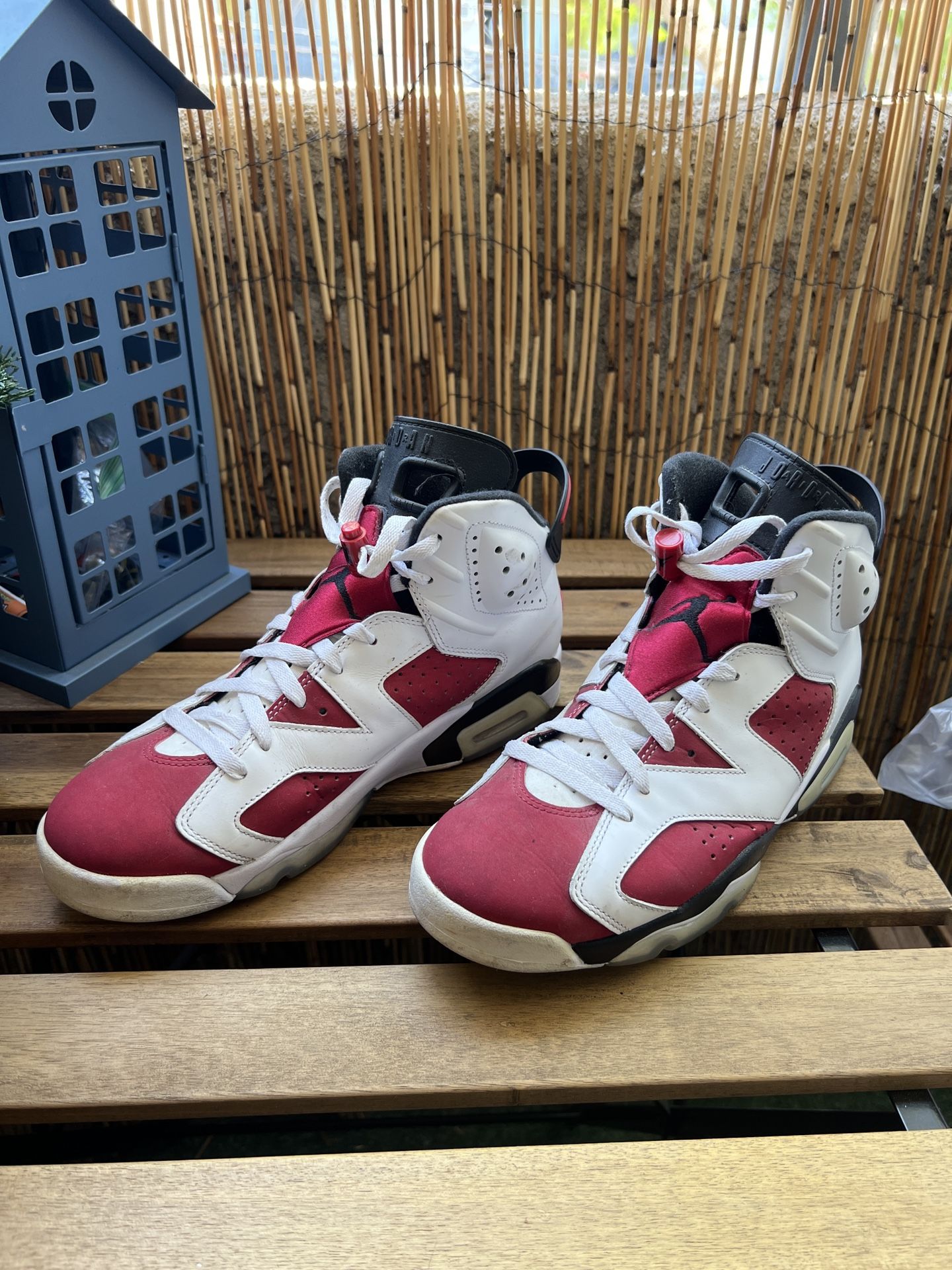 Air Jordan 6 “Carmine” W/ Replacement Box Size 9.5