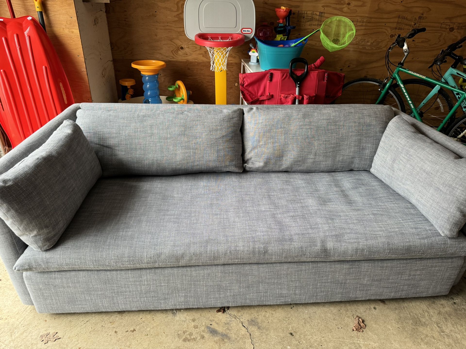 84” West Elm Sofa