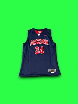 Vintage Arizona Wildcats NCAA Nike elite basketball jersey navy men’s large
