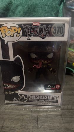 Funko Pop Marvel Venomized Black Panther #370