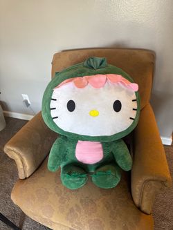 Giant hello kitty dinosaur