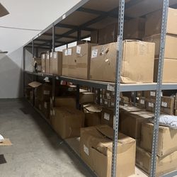 Industrial Quality Shelves 96 in W x 24 in D Shelving Racks Delivery Available