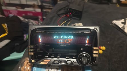 Clarion old school stereo car