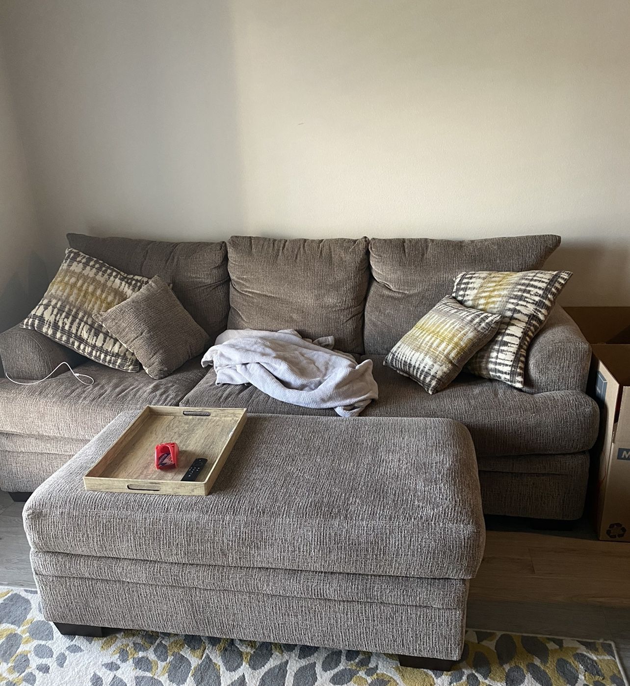 Couch/Ottoman/Chair & a Half