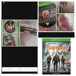 12 Xbox One Bundle Pack Games Destiny, Battlefield, Wolfenstein 2, Mass Effect Andromeda,  Playgrounds Battlefield, Metals Gears Solid Phantom Pain