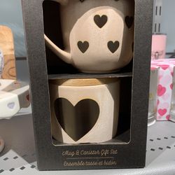 Valentines  Mug Canister Set 