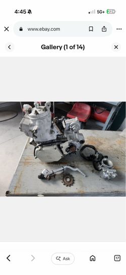 05-24 YZ250 COMPLETE REBUILT MOTOR ENGINE INC. CARB, KICKER, SHIFTER,STATOR, ROTOR