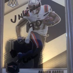 Damien Harris Mosaic Football Card