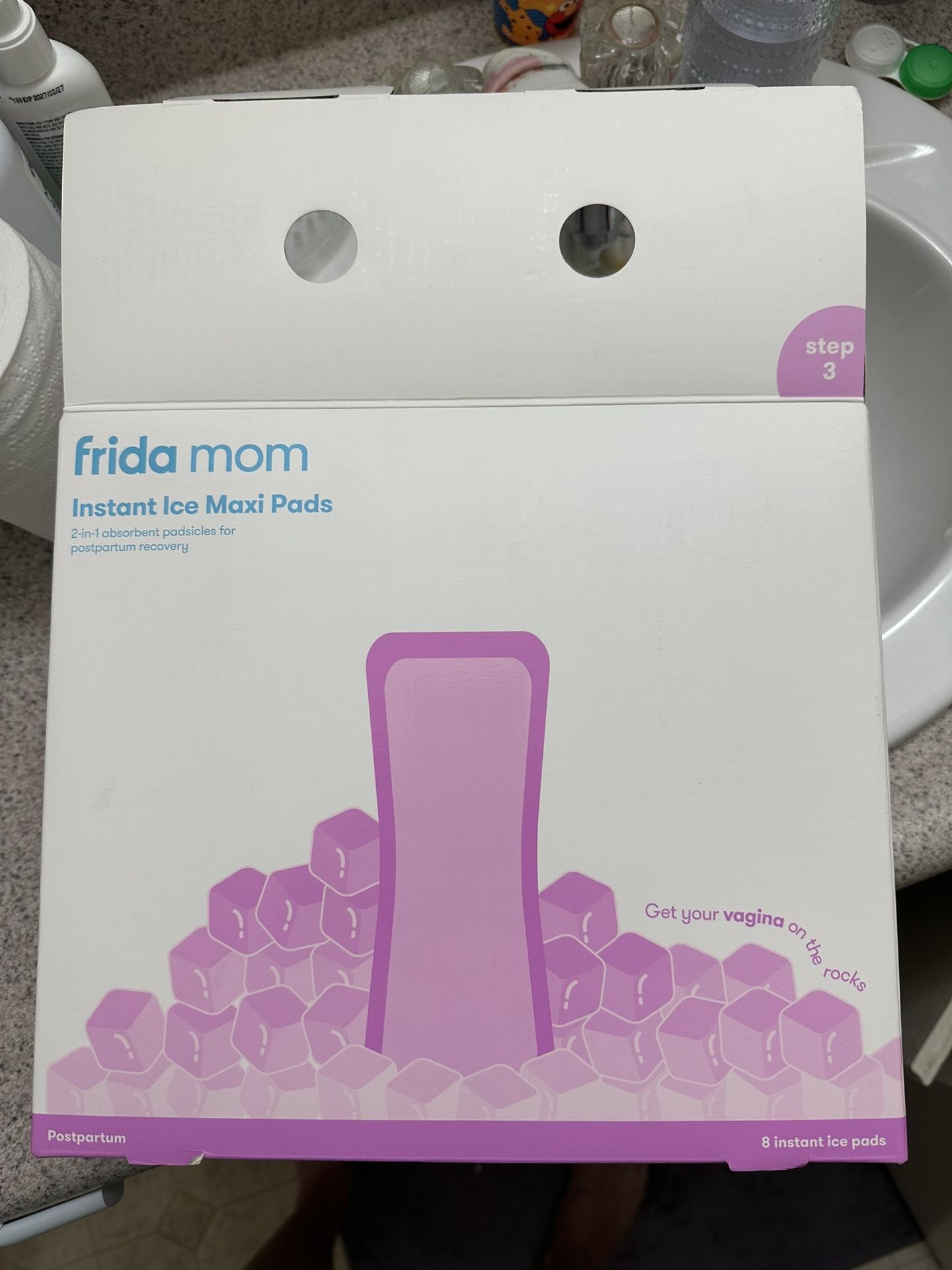**FREE Frida Ice Pads for Postpartum**