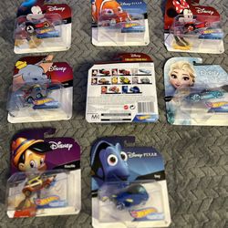 Disney Hot Wheels Collection.