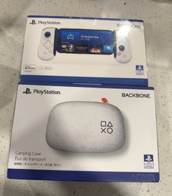 New!!! PlayStation backbone with case bundle