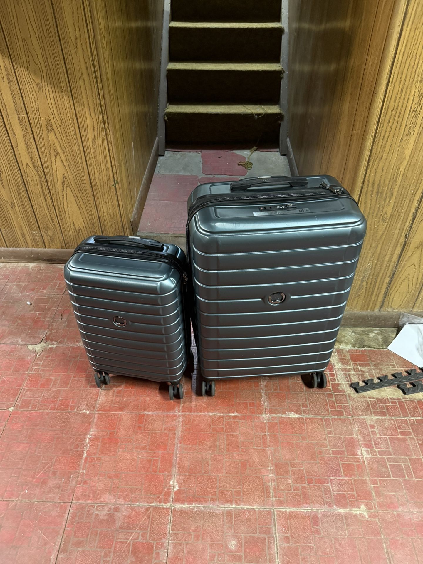 DELSEY PARIS Cruise 3.0 Hardside Expandable Luggage, GREEN, 2 Piece Set