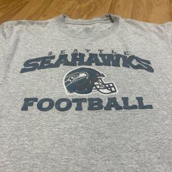 Seattle Seahawks Football Gray T-Shirt M