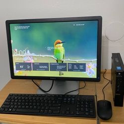 Dell Optiplex 3020M Micro Desktop Mini Tower PC
Intel® Core™ i3-4160T CPU @ 3.10GHz 
6GB DDR3 SDRAM.
120 GB SSD 
Windows 10 pro. Microsoft office inst