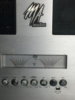 MA audio oldschool high current amplifierExcellent working condition