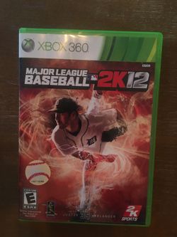 Xbox 360 mlb 2k12
