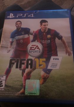 Ps4 fifa15 game