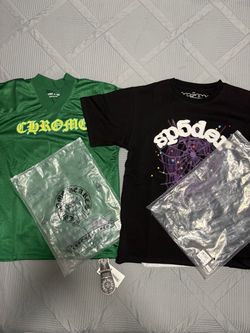 Chrome Hearts Jersey & Sp5der T Shirt