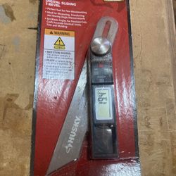 New Husky Digital Sliding T-Bevel (8-in) - Angle Finder
